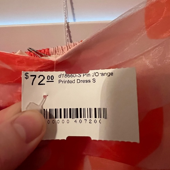 Orange and Pink Boutique Dress NWT - Picture 2 of 6